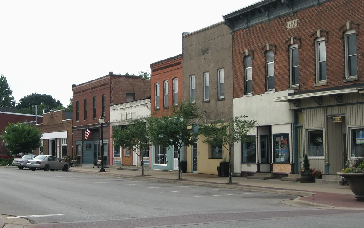 Lisbon Iowa Downtown