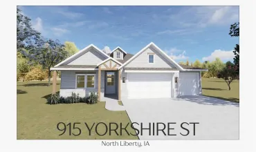 4 Bedrooms Bedrooms, 0 ,3 BathroomsBathrooms,Residential,915 Yorkshire St, North Liberty, Iowa 52317,202505661