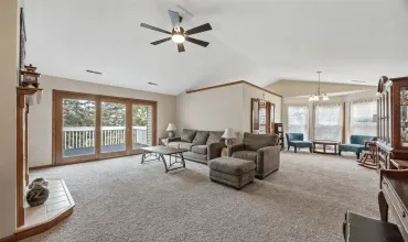 View from front entry.