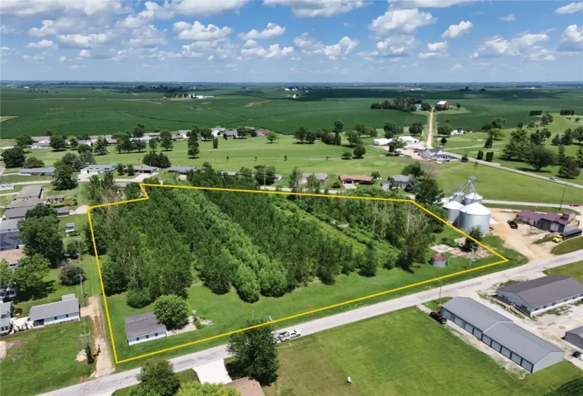 Southwest Corner Looking Northeast