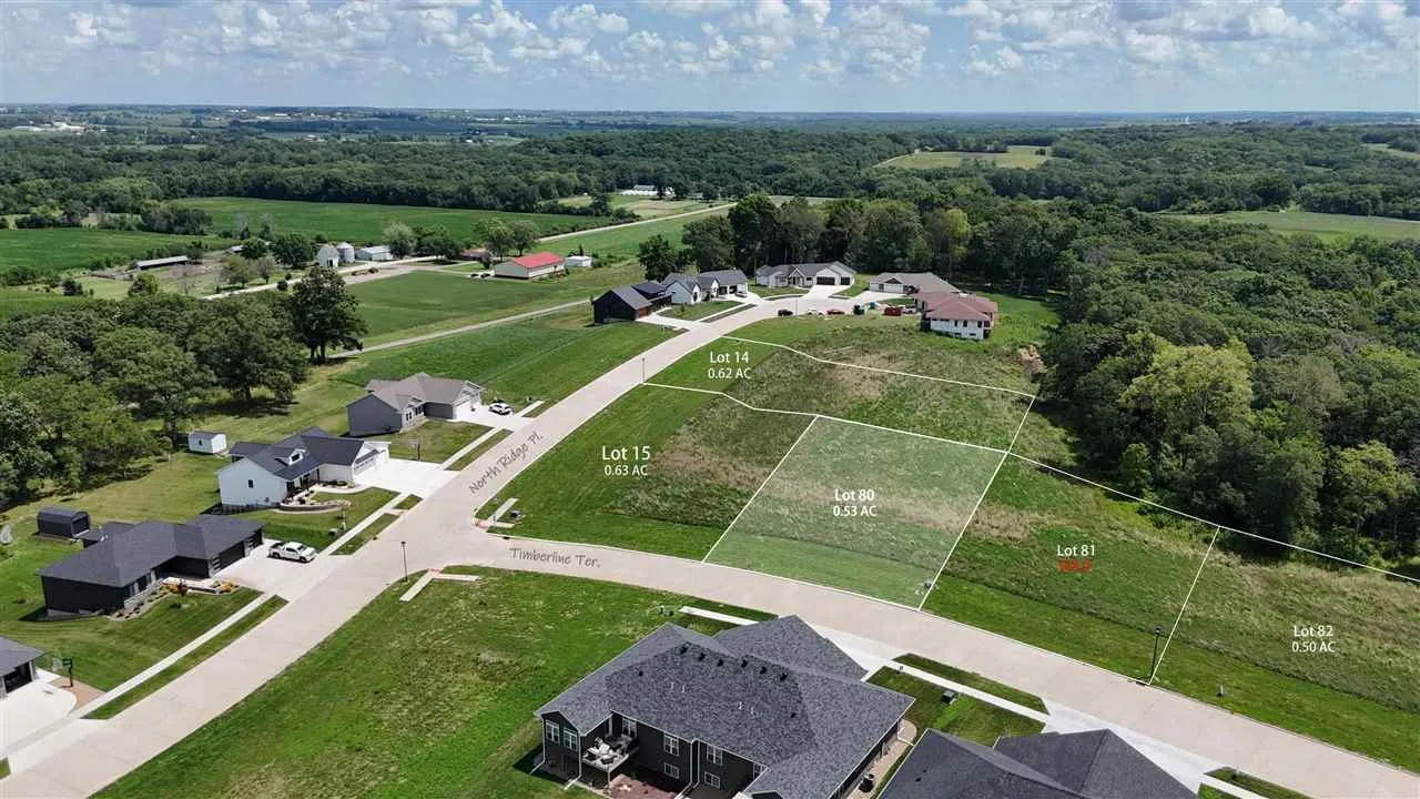 210 Timberline Terrace (Lot 80), Kalona, Iowa 52247 – Property Featured Image