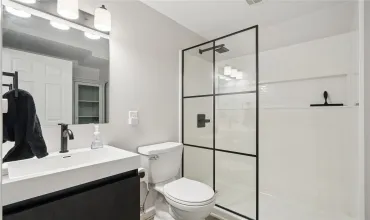 New custom-made bathroom!