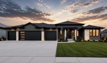 Rendering. Home is still under construction. October Completion Date
