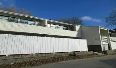 Front of building
