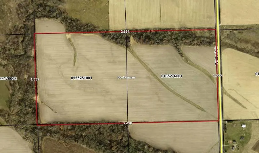 80 Acres White Oak Ave, Solon, Iowa 52333 – Property Featured Image