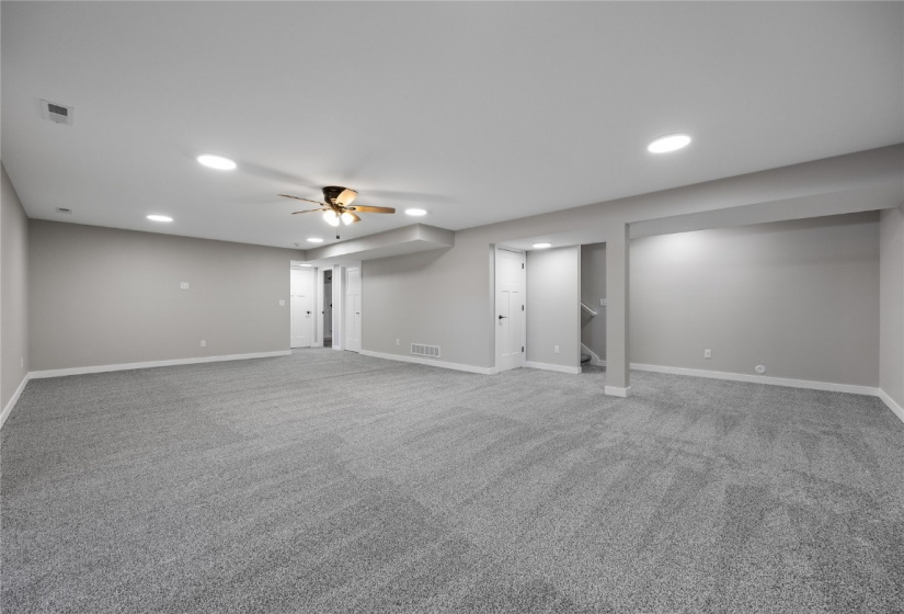 Recessed Can Lighting*Photos are of a similar home.
