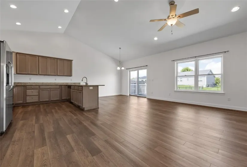 Kitchen and Dining Area