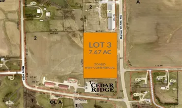 Lot 3 HWY 965, Swisher, Iowa 52338, ,Land,For Sale,HWY 965,202406304