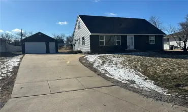 New Windows, Siding, Lighting.New Garage Door. Roof is 5 Years Old.