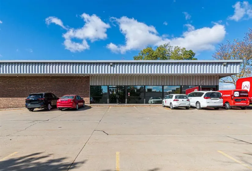 front of building from parking lot