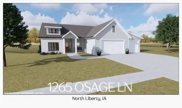 5 Bedrooms Bedrooms, ,3 BathroomsBathrooms,Residential,1265 Osage Lane, North Liberty, Iowa 52317,202503425