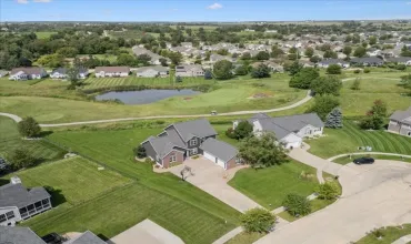 overlooks #4 and pond at Hunters Ridge